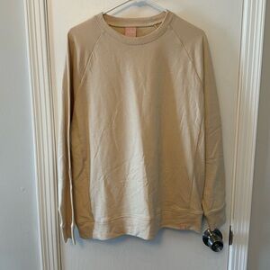 NWOT ThirdLove cream sweatshirt size XL
